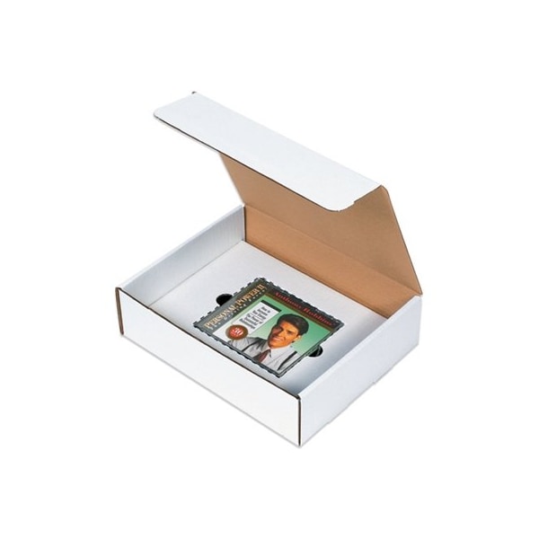 Bubblefast 50-11 1/8 x 8 3/4 x 2'' White CD Literature Mailer Kits, 50PK BFCDLM1182 - main