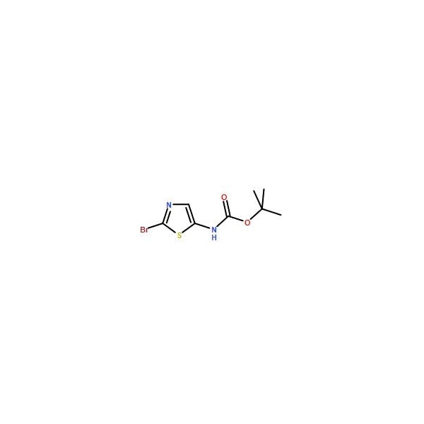 Ak Scientific tert-Butyl 2-bromothiazol-5-ylcarbamate (1g), CAS 1094070-77-5 X8920-1g - main