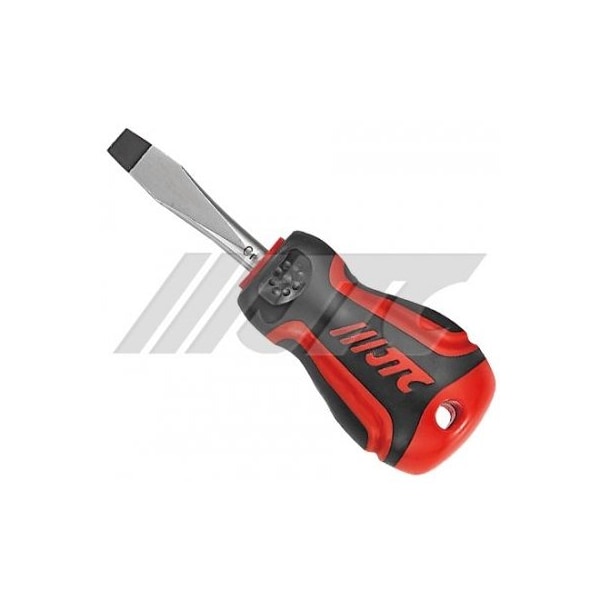 Jtc Auto Tools Heavy-Duty Screwdriver SL6.5x38 12PCS, Oil/Chemical-Resistant Handle 7607 - main