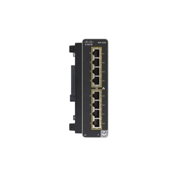 Cisco Catalyst IE3300 Rugged Series Module, 8 Non-PoE Copper IEM-3300-8T= - main