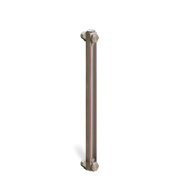 Oil-Rite 304Ss Liquid Level Gage, Standard, 12in. Centerline Distance, Viton Seals, 1/2 Npt B4762-11200VN3W - main