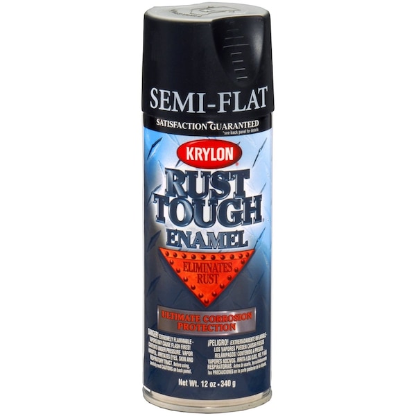 Vht Paint Rust Tough Rust Prevent; Semi-Flat Black; Aerosol Can; 12 Ounce RTA9203 - main