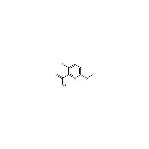 Ak Scientific 3-Chloro-6-methoxypicolinic acid (5g), CAS 856836-44-7 3325AC-5g - main