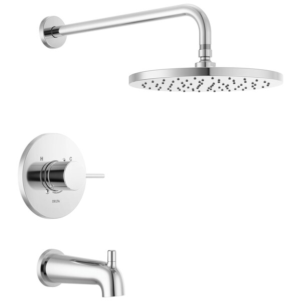 Delta Modern Monitor 14 Series Tub & Shower Trim In Chrome T14469-PP - main