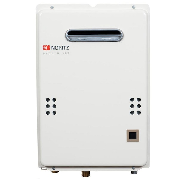 Noritz 120 MBH Outdoor Non-Condensing Natural Gas Tankless Water Heater, 5 GPM NR501-OD-NG - main