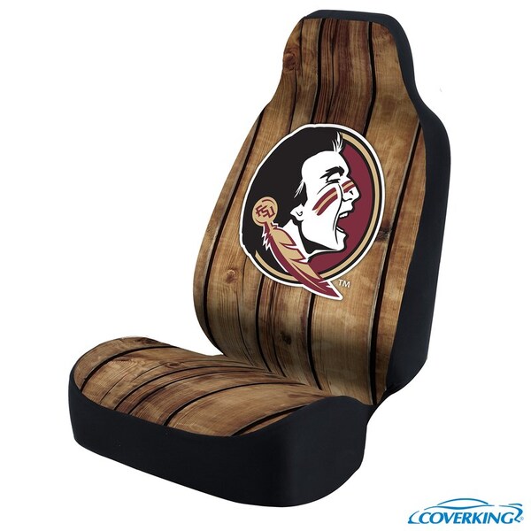 Coverking UNIVERSAL ULTISUEDE SEAT COVER DESIGNER 1PC, UNIVERSITY OF FLORIDA STATE DISTRESSED WOOD, ELA099 USCSELA099 - main