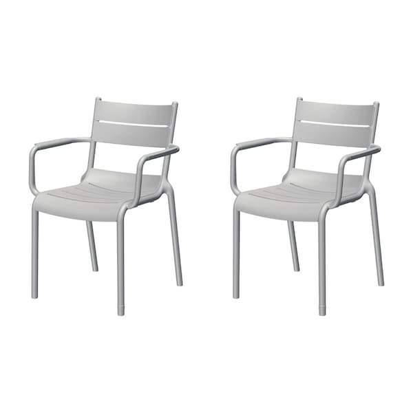 Lagoon Naples Stackable Armchair, 2PK 7220G8-ASLGS - main
