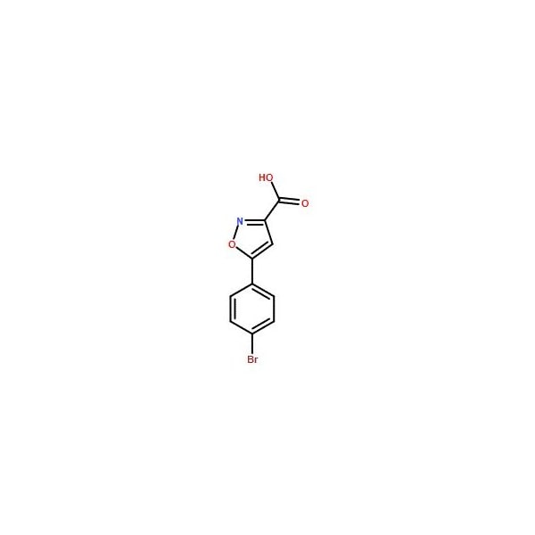 Ak Scientific 5-(4-Bromophenyl)isoxazole-3-carboxylic acid (5g), CAS 33282-23-4 0493AE-5g - main