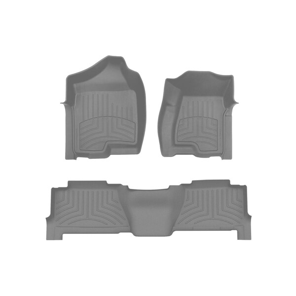 Weathertech Grey, Front and Rear FloorLiner HP 460031IM-460612IM - main