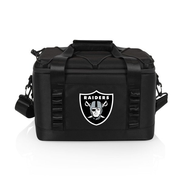 Picnic Time Family Of Brands NFL Las Vegas Raiders - Tarana Superthick Recycled Cooler - 12 can 630-12-179-234-2 - main