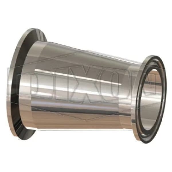 Dixon T3114MP BioPharm Line High Purity Bradford Concentric Reducer, 2 x 1/2 in Nominal, Clamp End Style T3114MP200050PM - main