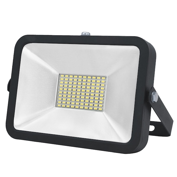 Factory 2U Lighting LED Flood Light 50w, 4500lm, 5000K, Bracket Mount, 100-277V AC, Black 803814 - main
