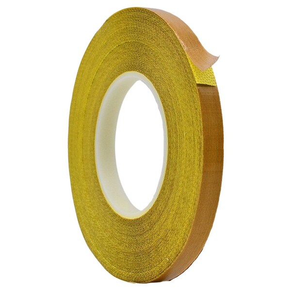 Wod Tape TFE28WL PTFE Fiberglass Cloth Teflon Tape Self Wound: 1/2 in. x 36 yds, 72PK WOD TFE28WL-00500-72-36-BRO - main