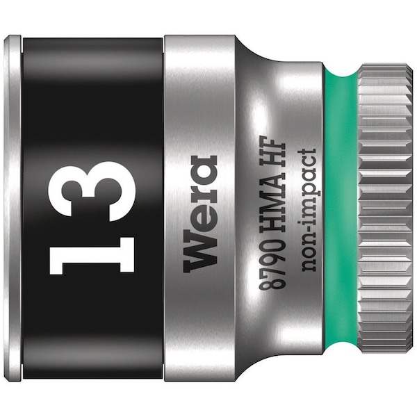 Wera 8790 HMA HF Zyklop socket with 1/4 in drive with holding function, 14 x 23 mm 5003729001 - main