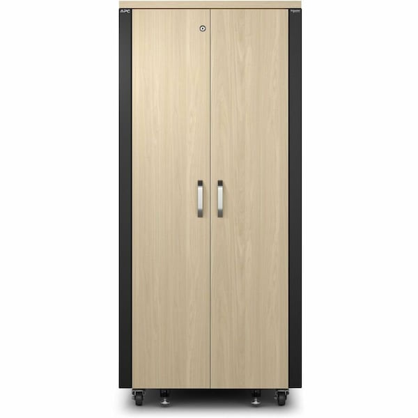 Apc NetShelter Soundproof, 32U, Server Rack Enclosure, 120V, Maple (TAA) AR4032A - main