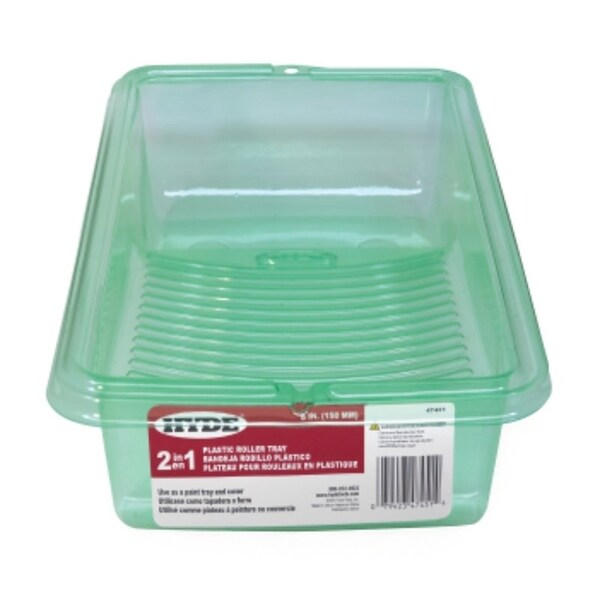 Hyde Vacuum Form Tray with Cover, 6 in L, Plastic 47451 - main