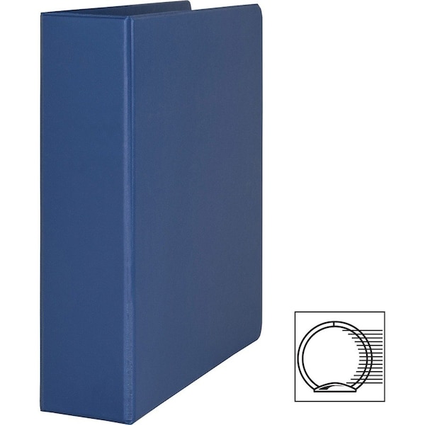 Business Source Basic Round Ring Binders, Dark Blue BSN16464 - main