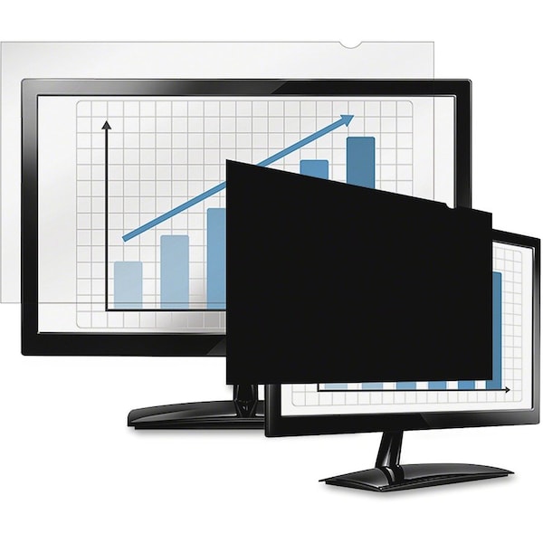 Fellowes Privacy Filter, Blackout, f/21.5" Wide-screen, 16:9, Black 4807001 - main