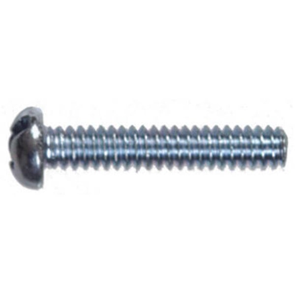 Hillman 90248 10-24 x 1.5 in. Slotted Round Head Machine Screw, 100PK 158758 - main