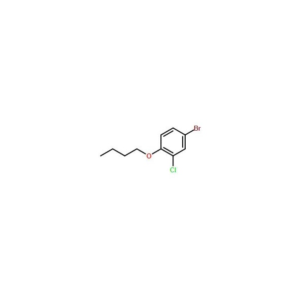 Ak Scientific 4-Bromo-1-butoxy-2-chlorobenzene (1g), CAS 1266253-69-3 Z0003-1g - main