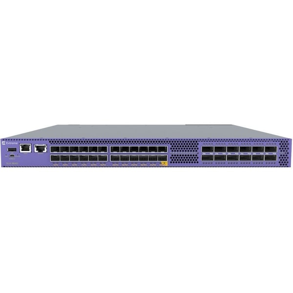 Extreme Networks EXTREME SLX 9640-24S ROUTER AC WITH FRONT TO BACK AIRFLOW. SUPPORTS 24X10GE/1GE EN-SLX-9640-24S-12C-AC-F - main