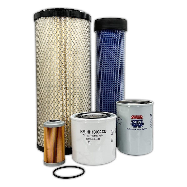 Hero Preventative Maintenance Kit Kubota KX080-3T Excavator MSU-KA-0348 - main