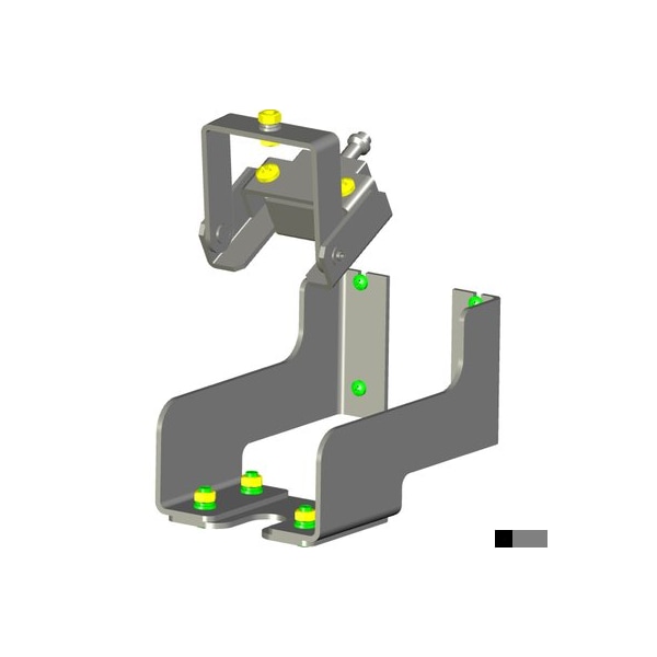 Noark Flange handle operating mechanism (on circuit breaker) - 1102529 - for M6 OMB26 - main