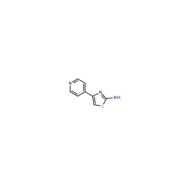 Ak Scientific 4-Pyridin-4-yl-thiazol-2-ylamine (5g), CAS 30235-28-0 9519AD-5g - main