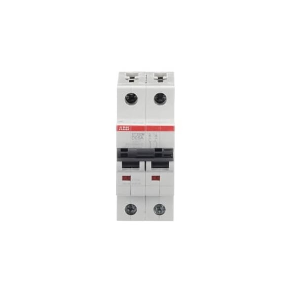 Abb Miniature Circuit Breaker - ST200M - 2P - 0.5 A - D ST202M-D0.5 - main
