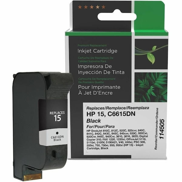 Clover Imaging Group Imaging Remanufactured Black Ink Cartridge 114505 - main
