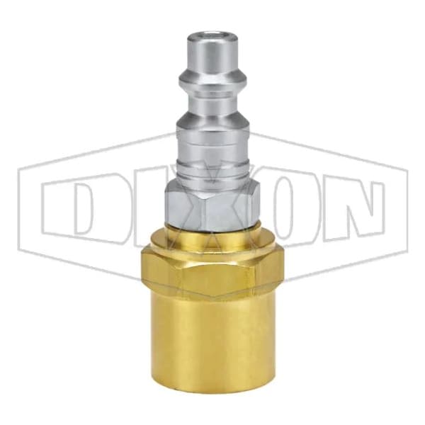 Dixon DF Series Industrial Quick Disconnect Pneumatic Reusable Plug, 1/4 in Nominal, 500 psi Pressure, Ste D2H2 - main