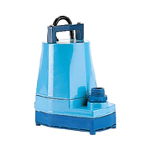 Little Giant Little Submersible Utility Pump, 1200 GPH Flow Rate, 1 in FNPT Outlet, 1 ph, 1/6 hp 505000 - main
