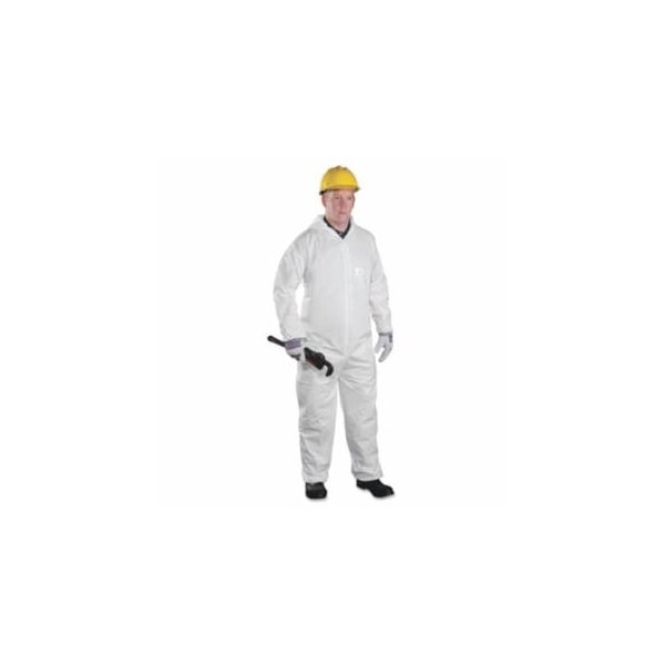 Pip Posi-Wear BA, Microporous Disposable Coveralls with Attached Hood, Elastic, 25PK 813-3606/M - main