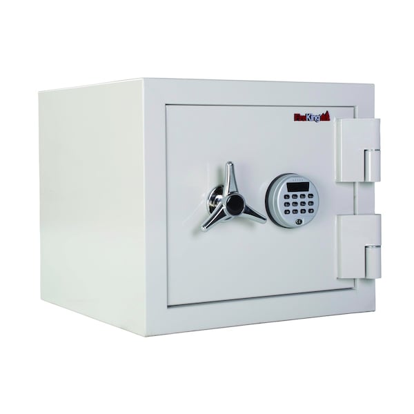 Fireking 1-Hour Fire-Resistant safe with one shelf White KF1114-1WHE - main