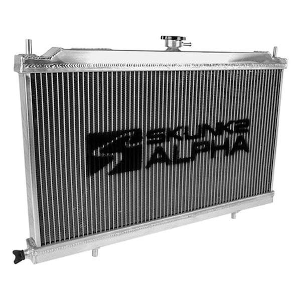 Skunk2 Racing 1988-1991 Honda CRX Civic Full Size Dual Core Manual Transmission Alpha Series Radiator 349-05-1500 - main