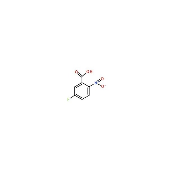Ak Scientific 5-Fluoro-2-nitrobenzoic acid (25g), CAS 320-98-9 Q484-25g - main
