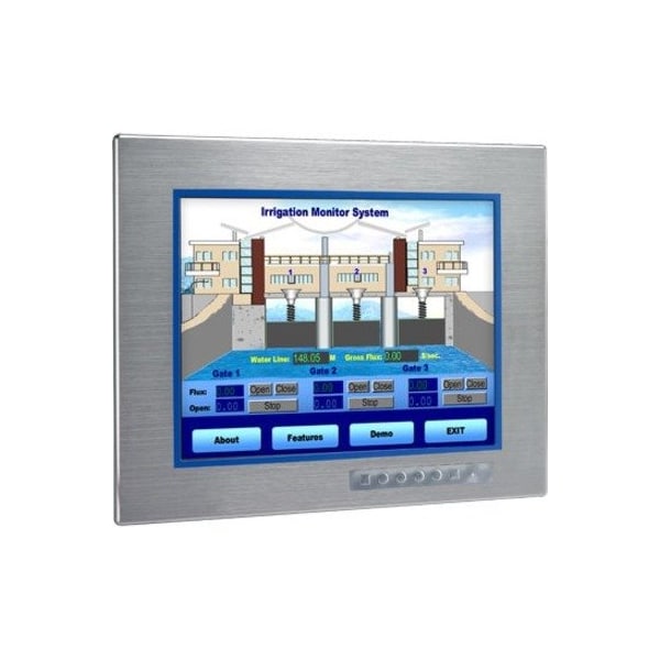 Advantech FPM-8151H 15" Class LCD Touchscreen Monitor - 11 ms FPM-8151H-R3BE - main