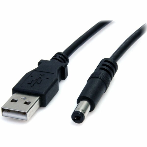 Startech.Com 2M USB TO TYPE M BARREL CABLE - USB TO 5.5MM 5V DC CABLE - USB TO BARREL JACK 5V DC PLUG USB2TYPEM2M - main