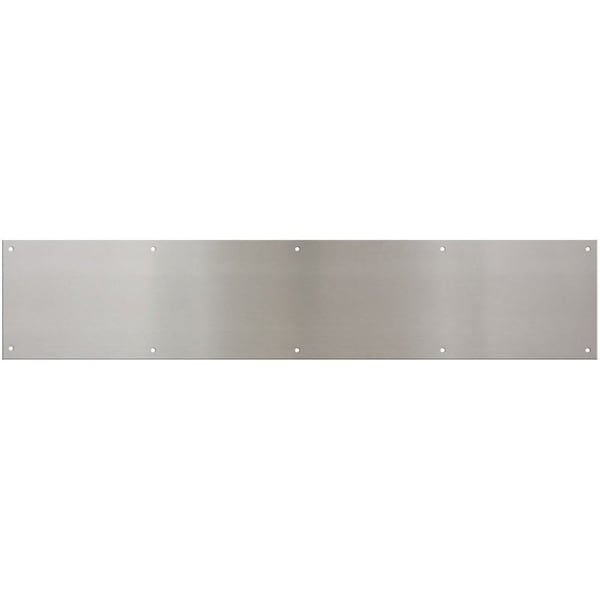 National Hardware Kickplate Satin Nickel 8X34In N270-316 - main