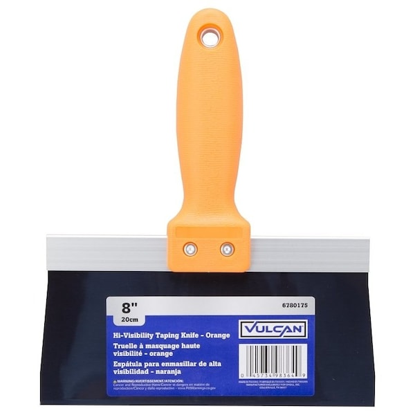 Vulcan Knife, 3-1/4 in W Blade, 8 in L Blade, Steel Blade, Flexible Tapered Blade, Ergonomic Handle 37001O3L - main