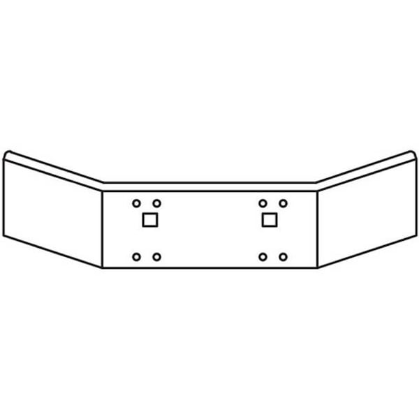 Ilc Replacement For Kenworth T800 Year 2000 12 To 14 In Sba Bumper Wmounting And Standard Step Holes WZ-EE70-T - main