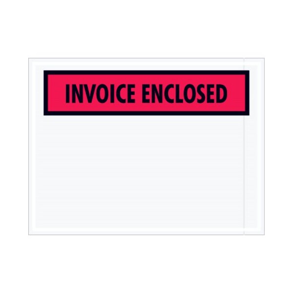 Zoro Select Invoice Envelope, Red, PK1000 PL463 - main