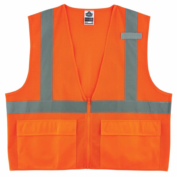 Ergodyne Vest, 8220Z, L/XL, Orange 8220Z - main