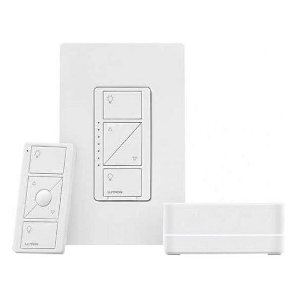 Lutron WHT DimmerSmartBridge P-BDG-PKG1W - main