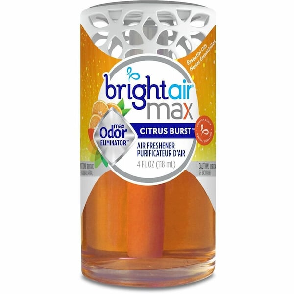 Bright Air Max Odor Eliminator, Citrus Burst Scented, 4 fl oz 900440 - main