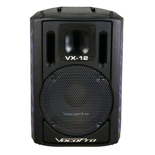 Vocopro VX-12 2-way Speaker - 250 W RMS - 500 W (PMPO) Woofer Tweeter Midrange - 8 Ohm VX-12 - main