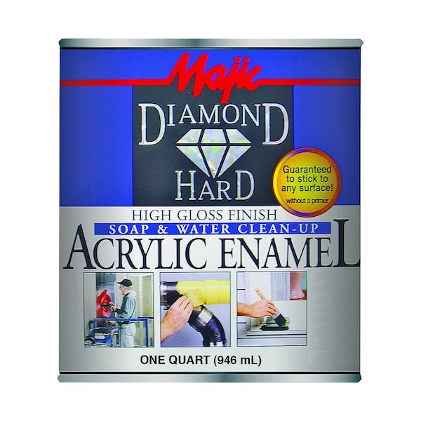 Majic Paints Diamondhard Anti-Rust Acrylic Primer, Gray, Qt. 8-1546-2 - main