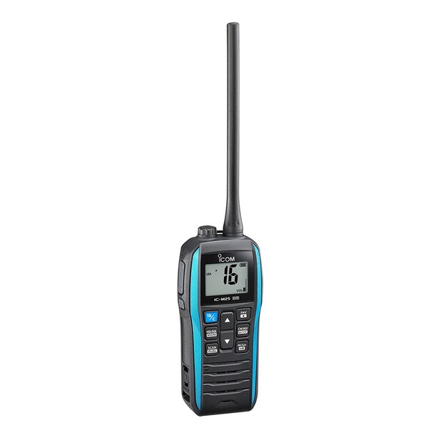 Icom M25 EVO Handheld VHF Radio - Blue M25 EVO BLUE 71 USA - main