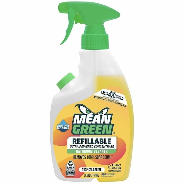 Mean Green 28 Oz. Tropical Breeze Refillable Bathroom Cleaner 394172 - main