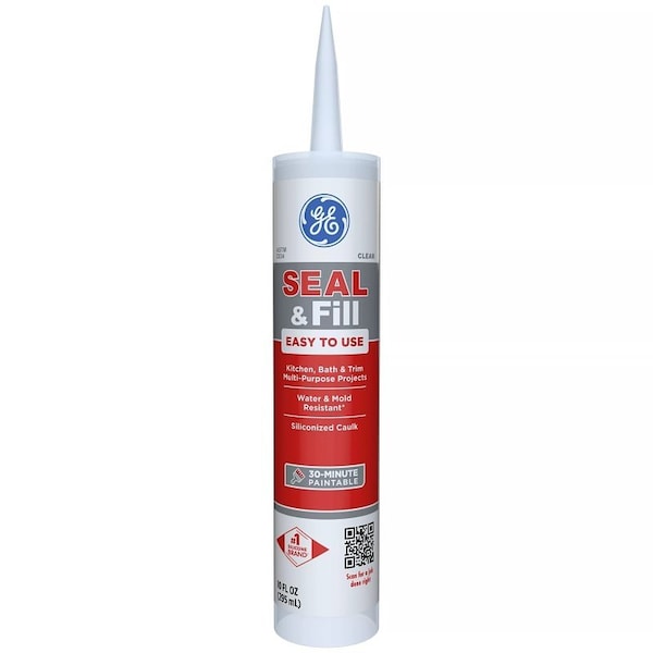 Ge Max Shield MAKB210CR Sealant, Clear, 24 hr Curing, 40 to 100 deg F, 101 oz Cartridge 2733638 - main